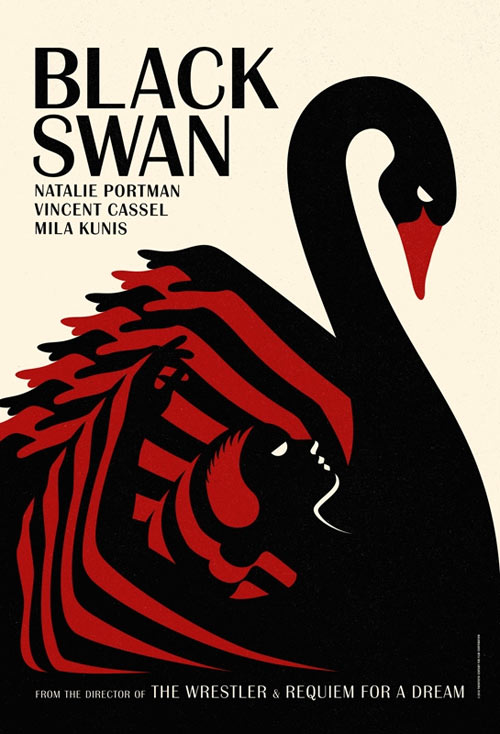 And by the way, is this not the best film poster in years? Black Swan is the 